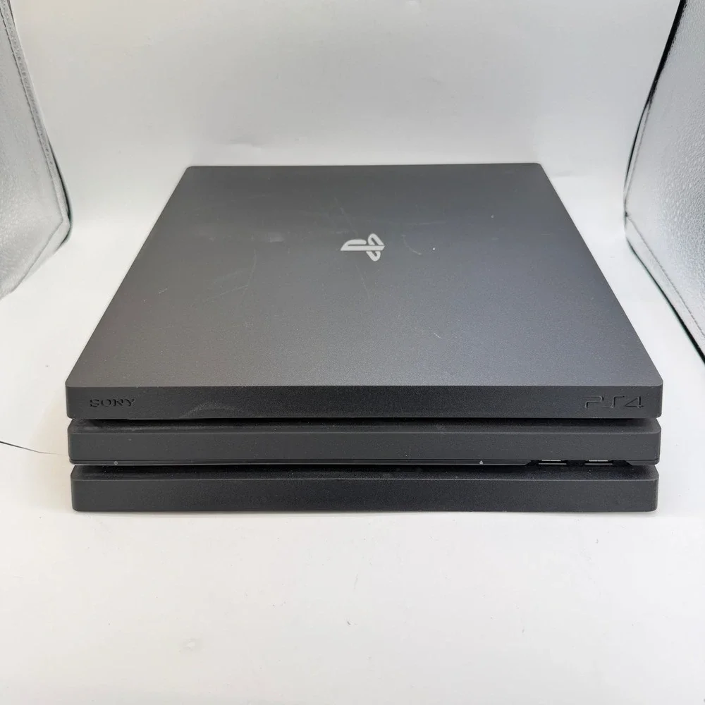 Sony PlayStation 4 Pro 1TB Console Black CUH-7215B Series Bundle Controller Work